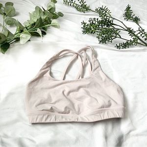 Lululemon Pale Pink Sports Bra Size 4